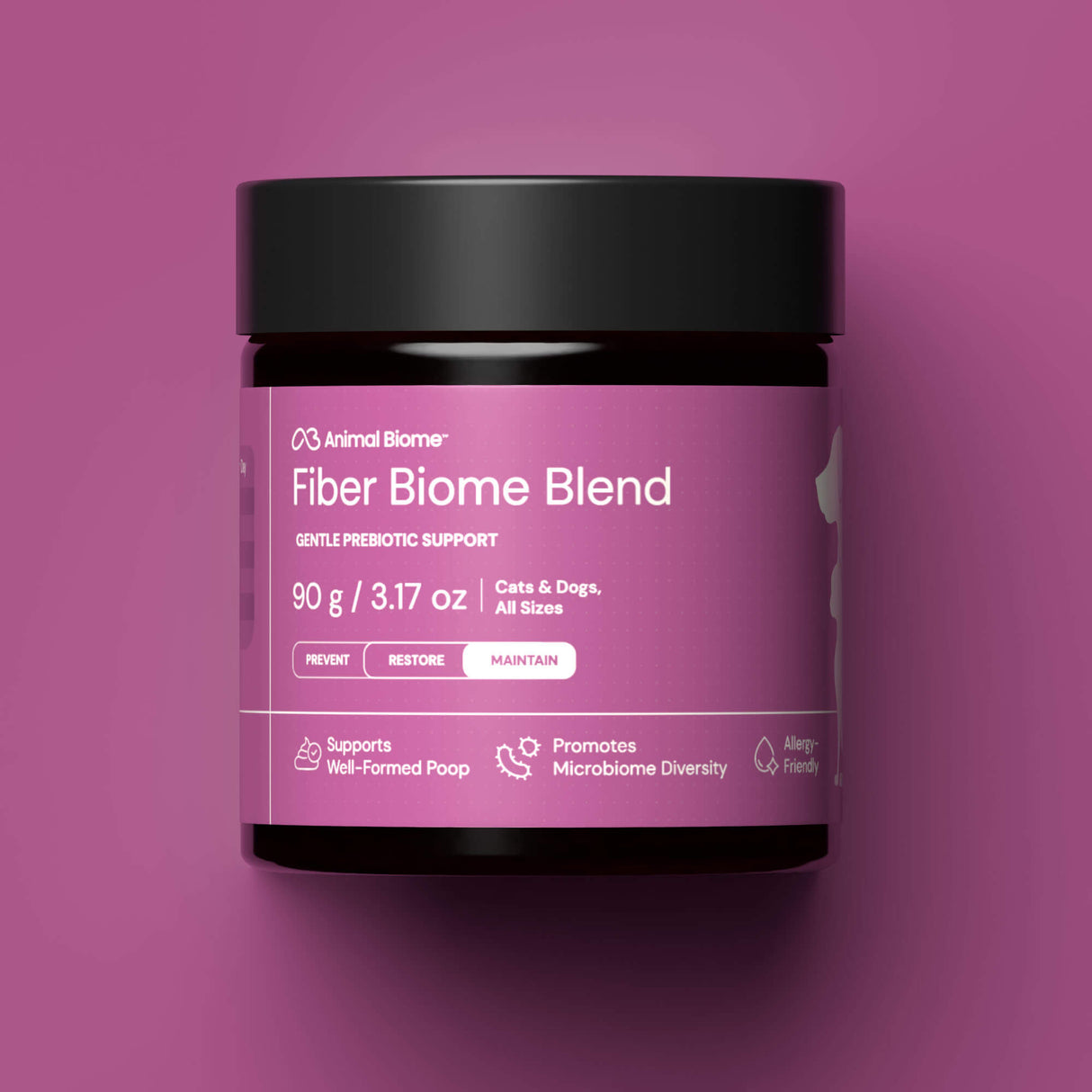 Fiber Biome Blend for Cats and Dogs