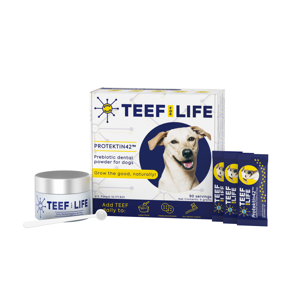 TEEF for Life: Protektin42™ for Dogs (90-day supply)