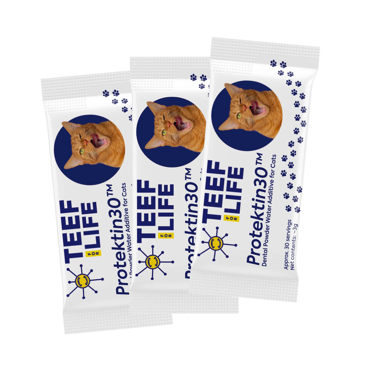 TEEF for Life: Protektin30™ for Cats (90-day supply)