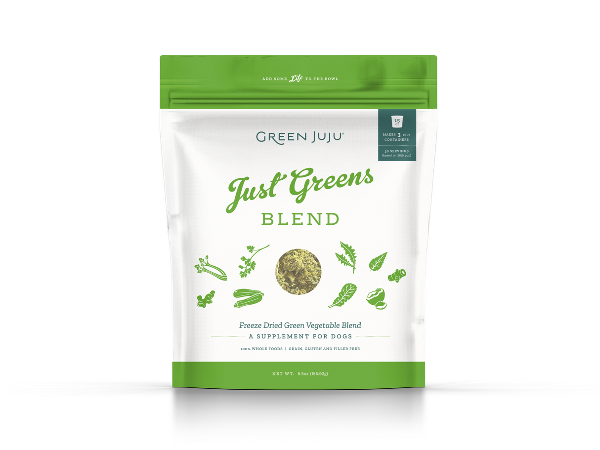 Green Juju Freeze-Dried Just Greens Blend for Dogs