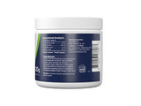 Right side label of a jar of AnimalBiome Pill Putty Chicken Flavor for Cats & Dogs. Guaranteed analysis and ingredient list are visible.