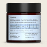 Daily Digest jar with the suggested use label on a beige background