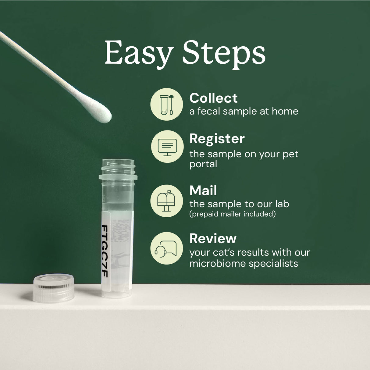 Gut Microbiome Test for Cats