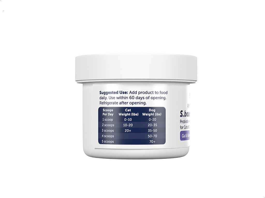 S. boulardii + FOS Powder for Cats and Dogs